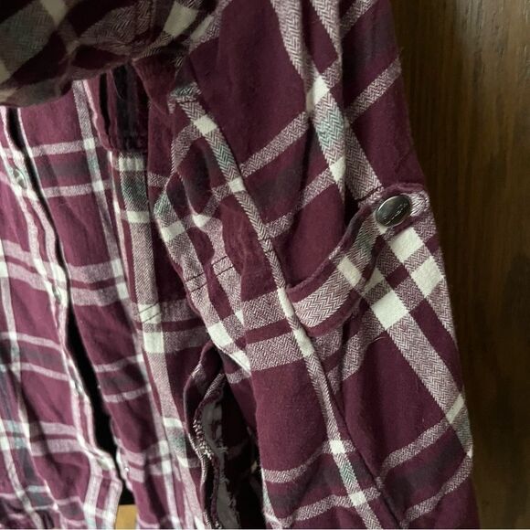 Duluth Trading Co. Plaid Flannel Fleece Lined Jacket - Picture 7 of 11